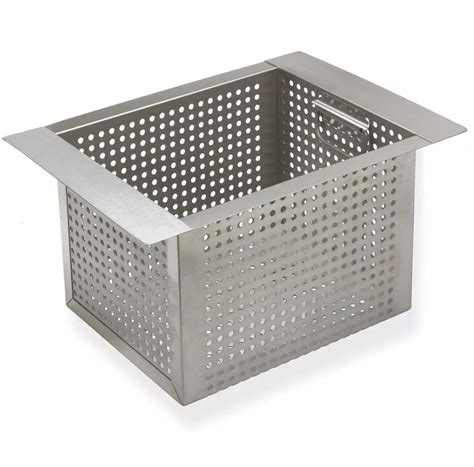 kitchen cabinet baskets stainless steel|perforated stainless steel basket.